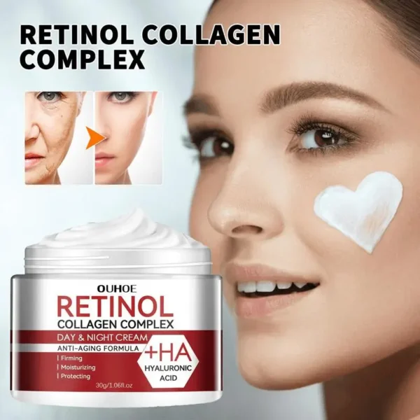 Retinol Face Moisturizer Moisturizing Retinol Cream Anti-Wrinkle Aging Moisturizing Shrink Pores Whitening Smooth Retinol - Image 4